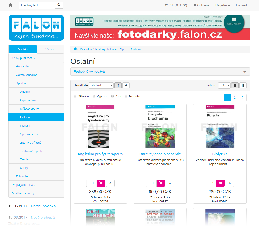 FALON - Eshop